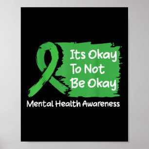 Poster C'Est Bon De Ne Pas Être D'Accord Chemise Mental H