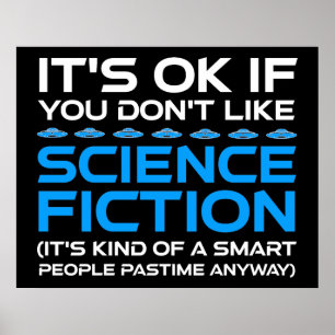 Poster C'est bon si vous n'aimez pas la science-fiction