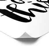 Poster C'EST ÇA, Une motivation noire (Coin)