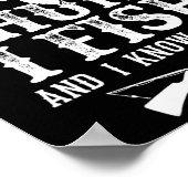 Poster C'est ce que je fais, je chasse le poisson et je s (Coin)