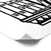 Poster C'est ce que je fais Je lis des livres et je sais  (Coin)