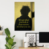 Poster C'est ce que vous voyez (Bureau à domicile)