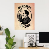 Poster C'Est Comme Ça Que J'Appelle (Bureau à domicile)