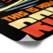 Poster C'Est Comme Ça Que Je Roule Jet-Ski Jet-Ski Jetski (Coin)