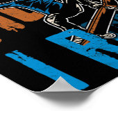 Poster C'est comme ça que je roule - Skateboard drôle (Coin)