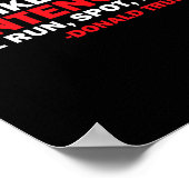Poster C'Est Comme Quatre Phrases Comme Run Spot Run Trum (Coin)