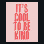 Poster C'est Cool d'être rose et rouge<br><div class="desc">C'est Cool d'être rose et rouge</div>