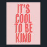 Poster C'est Cool d'être rose et rouge<br><div class="desc">C'est Cool d'être rose et rouge</div>