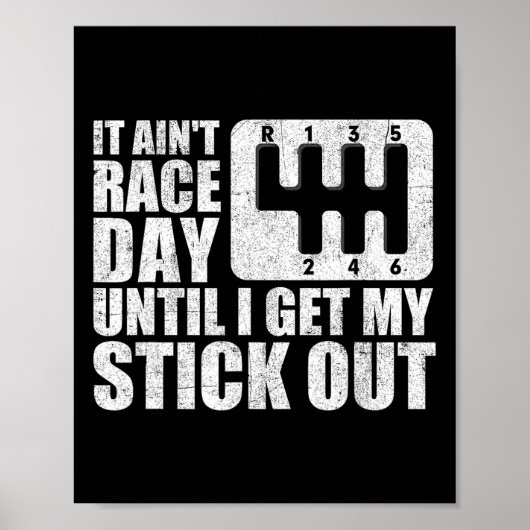 Poster C'est dans &#; au jour de la course jusqu'à ce que (Devant)
