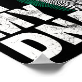 Poster C'est dans mon Adn Mexicain drapeau Cinco De Mayo (Coin)