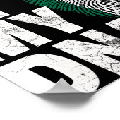 Poster C'est Dans Mon Adn Mexicain Drapeau Du Mexique Cin (Coin)