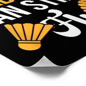 Poster C'est dans mon Dna Dminton Shuttle Racket Dminton  (Coin)