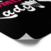 Poster C'est dans mon Dna Dminton Shuttle Racket Dminton (Coin)