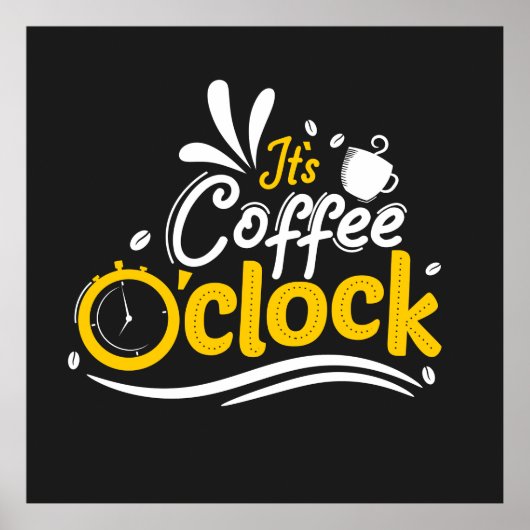 Poster C'Est Du Café Ou De L'Horloge (Devant)