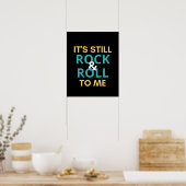 Poster C'est encore Rock and Roll To Me (Cuisine)