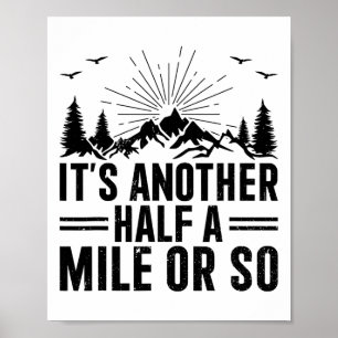 Poster C'est encore un demi-kilomètre ou presque - Randon