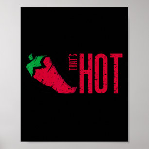Poster C'est Hot Red Chili Pepper