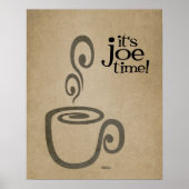 Poster C'est Joe Time Coffee Cup Print (Devant)