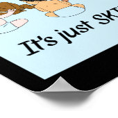 Poster C'est juste de la peau (Coin)