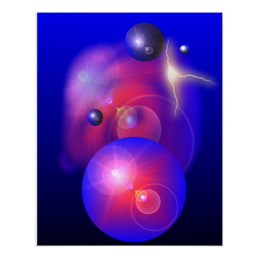 Poster C'est juste de l'espace (Devant)