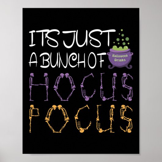 Poster C'est juste un paquet de cadeau Hocuss Pocus Hallo (Devant)