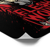 Poster C'est juste une blessure à la chair Drôle Hallowee (Coin)