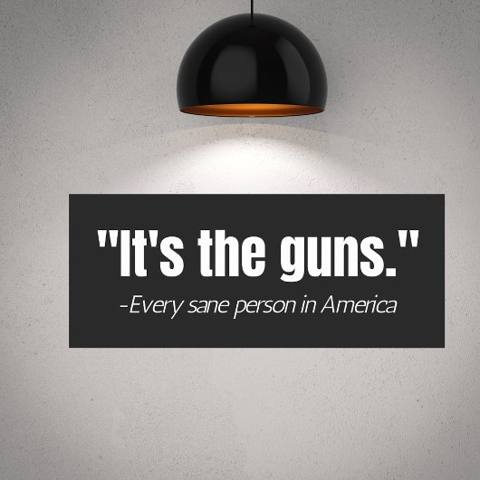 Poster C'est la citation de Guns Anti-Gun Violence