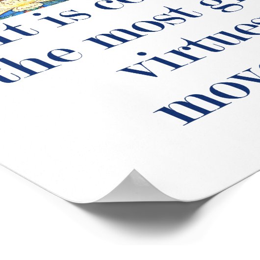 Poster C'Est La Compassion Le Plus - Citation De Compassi (Coin)