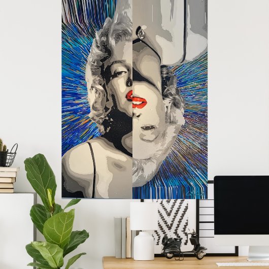 Poster C'est la division (Bureau à domicile)