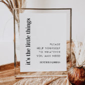 Poster C'est La Petite Chose Panier Mariage