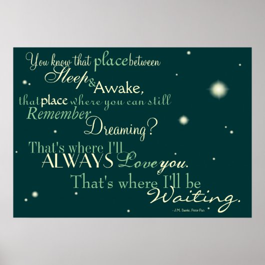 Poster C'est là que j'attendrai l'affiche (Devant)