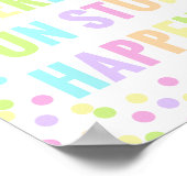 Poster C'Est Là Que Se Déroulent Les Choses Amusantes De (Coin)