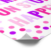 Poster C'Est Là Que Se Déroulent Les Choses Amusantes De  (Coin)