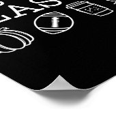 Poster C'est la saison Automne Citrouille mignon automne  (Coin)