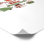 Poster C'Est La Saison Bloc Acrylique Noël (Coin)