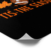 Poster C'Est La Saison Citrouille Spice Latte Halloween A (Coin)