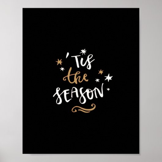 Poster C'est la saison classique de style esthétique (Devant)