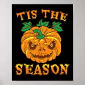 Poster C'est la saison de l'automne Éffrayant Halloween e (Devant)