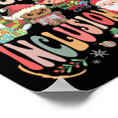 Poster C'est la saison de l'inclusion Noël Sped Enseignan (Coin)