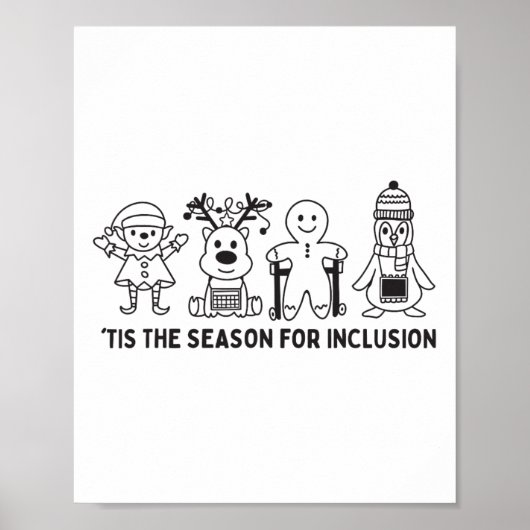 Poster C'est la saison de l'inclusion pour les ergothérap (Devant)