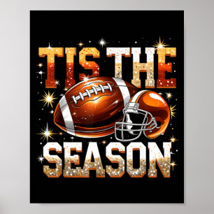 Poster C'est la saison des amateurs de football Casque Sr