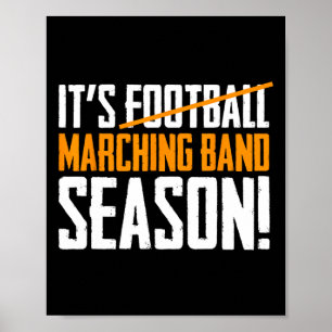 Poster C'est la saison des fanfares, pas du football