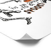 Poster C'Est La Saison D'Être Éffrayant Danser Skeleton H (Coin)