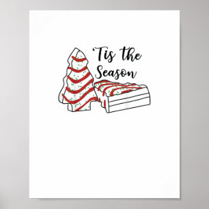 Poster C'est la saison drôle arbre de Noël