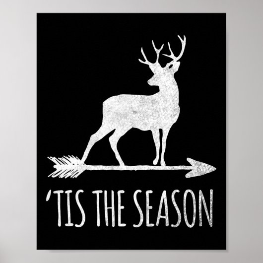 Poster C'Est La Saison Drôle Chasse De Bow De Cerfs (Devant)