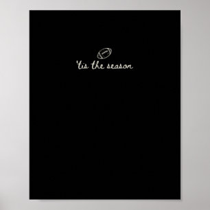 Poster C'Est La Saison Football Jour Touchdown Saison