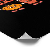 Poster C'Est La Saison Halloween épice Automne Citrouille (Coin)