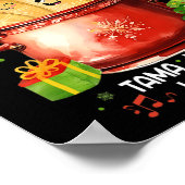 Poster C'Est La Saison Pour Tamales Nourriture Mexicaine  (Coin)