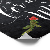 Poster c'est la saison pour un panneau mariage de vacance (Coin)