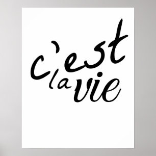 Poster C'est La Vie